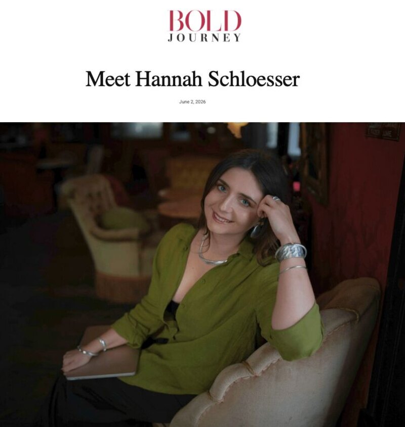 Meet Hannah Schloesser in Bold Journey